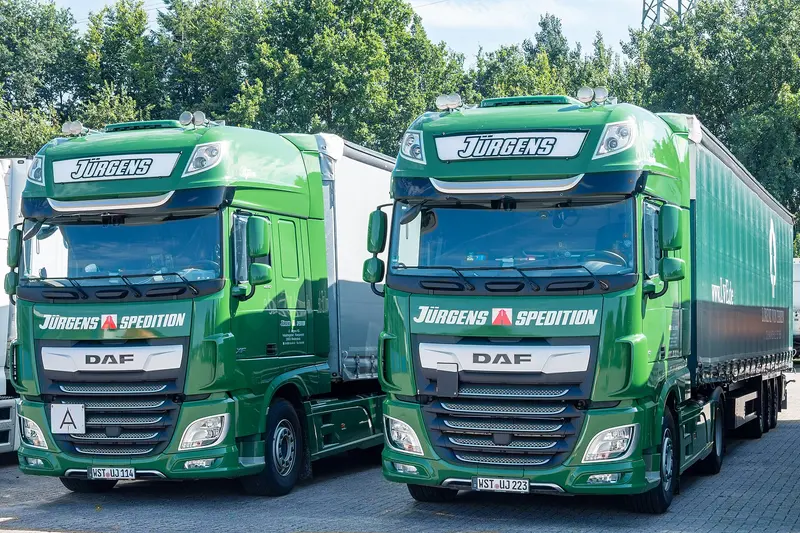 DAF XF 480, Sattelzugmaschinen, schräg von vorn